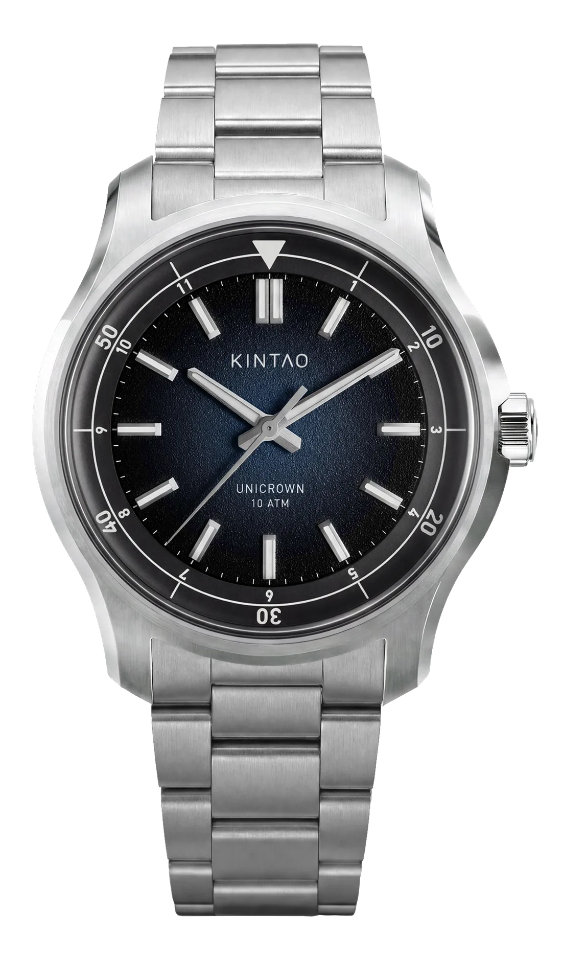 Navy — steel bracelet